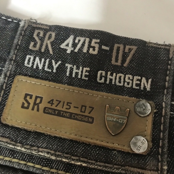 Rock Revival SR-07 Straight Bootcut Jeans Grey - Picture 11 of 11